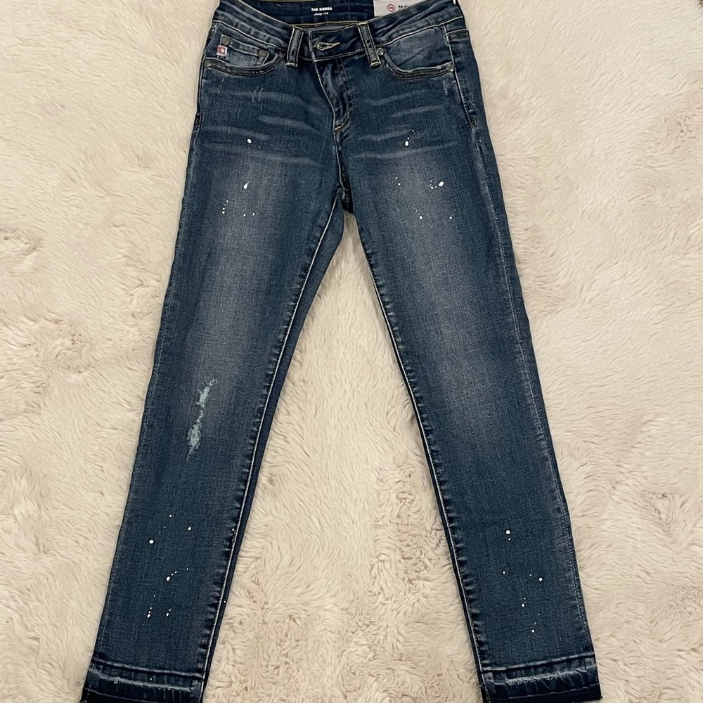 AG Girls “Skinny Crop” Jeans